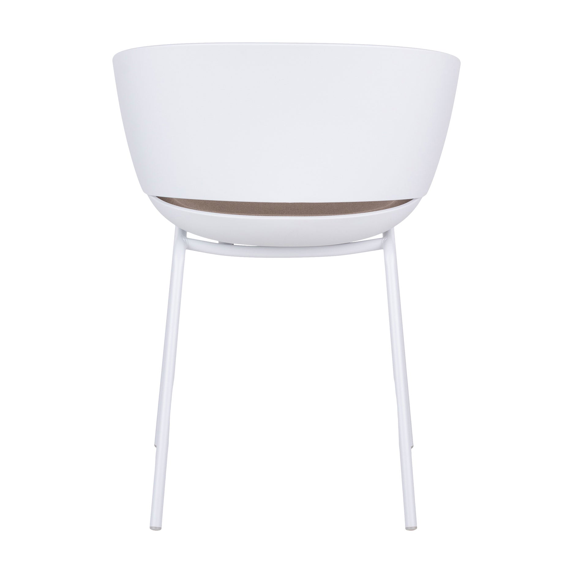 Florence spisebordsstol hvid